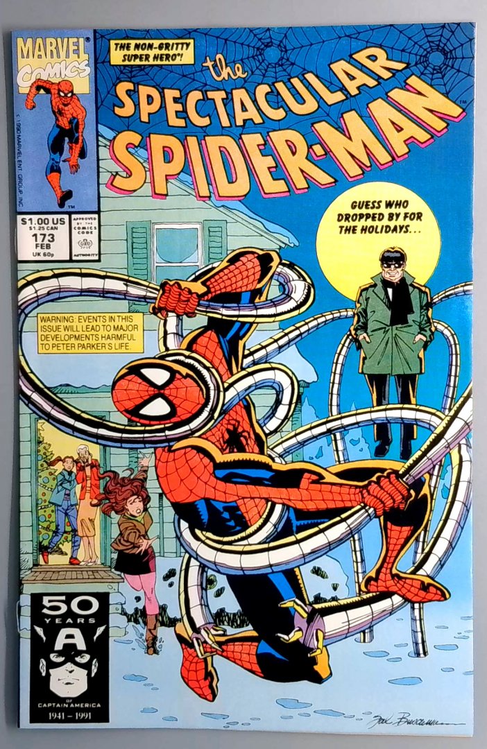 Spectacular Spider-Man #173 NM- 1st Appearance of Sargent Blume Marvel