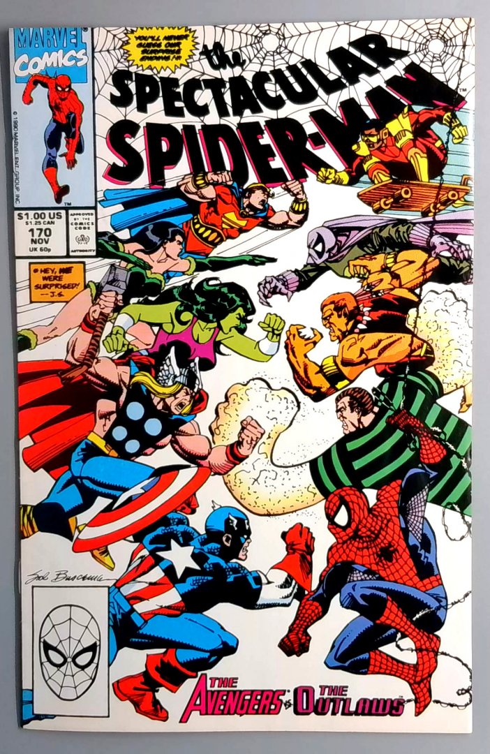 Spectacular Spider-Man #170 Marvel 1990