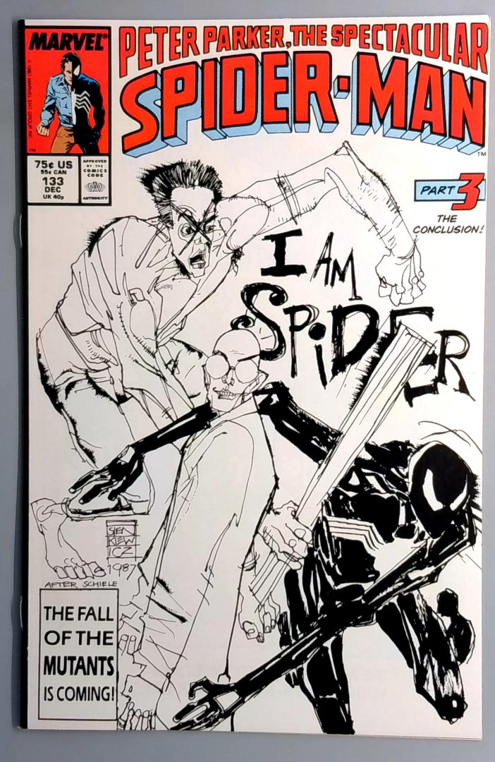 Spectacular Spider-Man #133 VF+ Marvel 1987