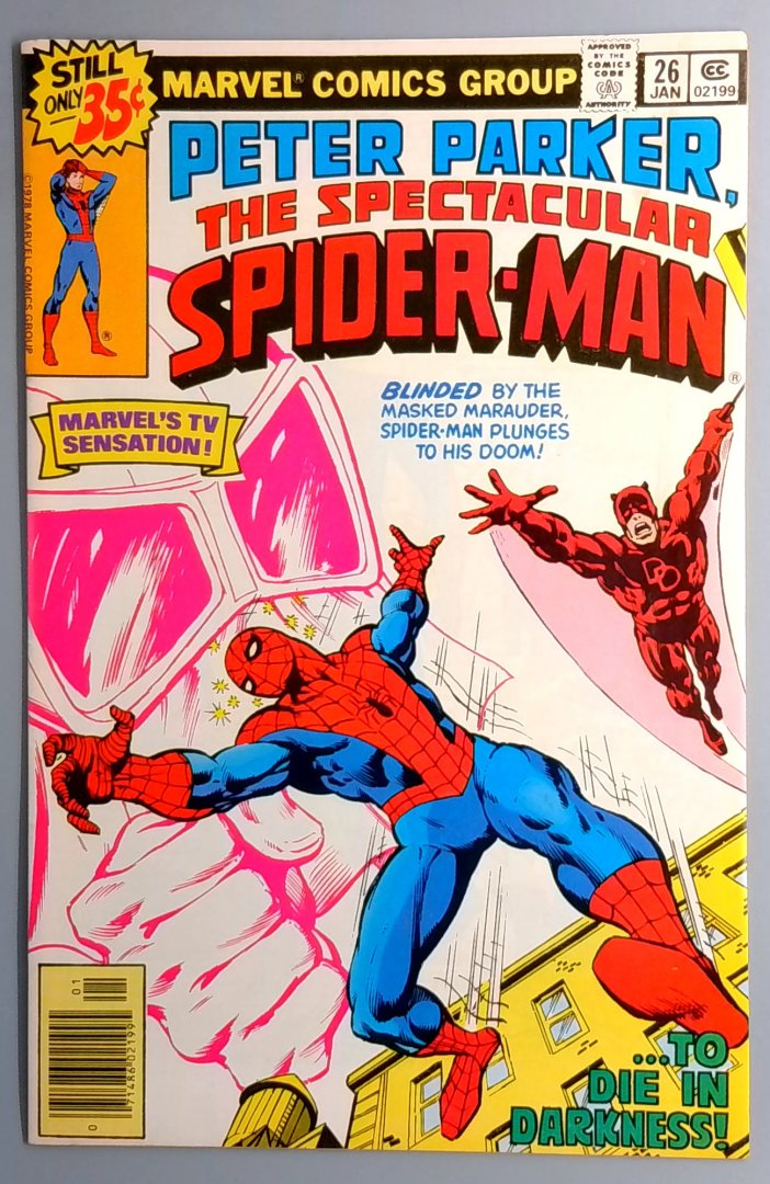 Spectacular Spider-Man #26 VF+ Marvel 1979