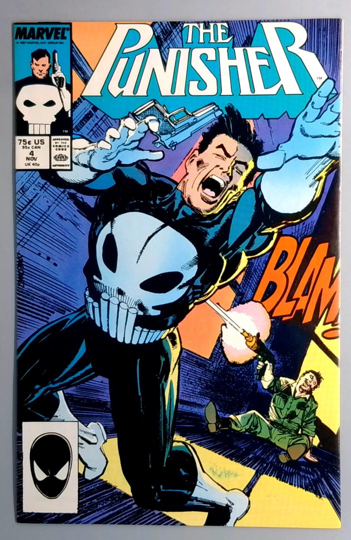 Punisher #4 VF/NM Marvel 1987