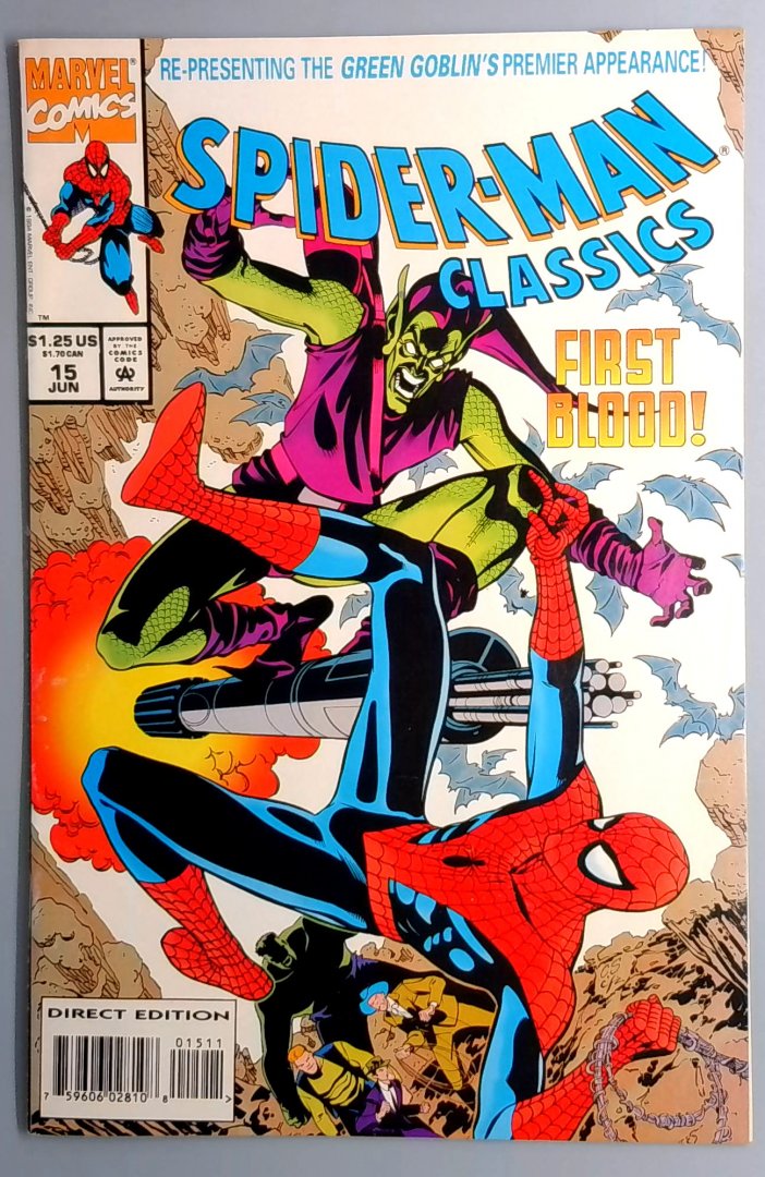 Spider-Man Classics #15 FN- Marvel