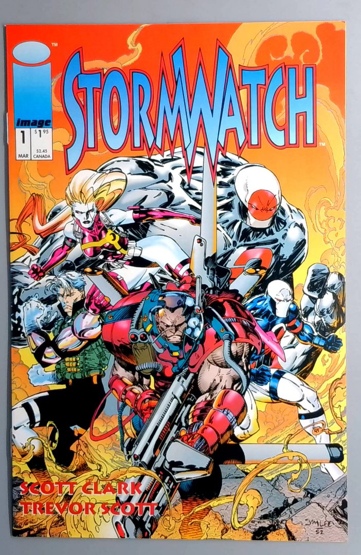 Stormwatch #1 NM- 1st Team Appearance of Stormwatch: Battalion DC 1993