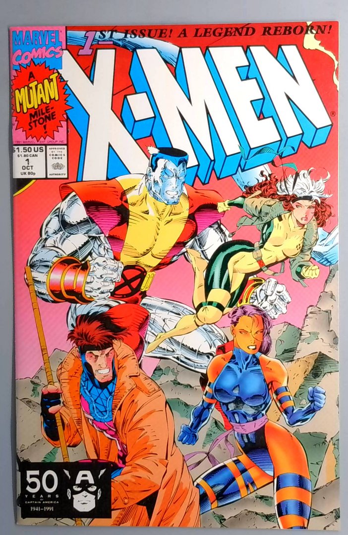X-Men #1 NM Gambit, Psylock Cover Marvel 1991