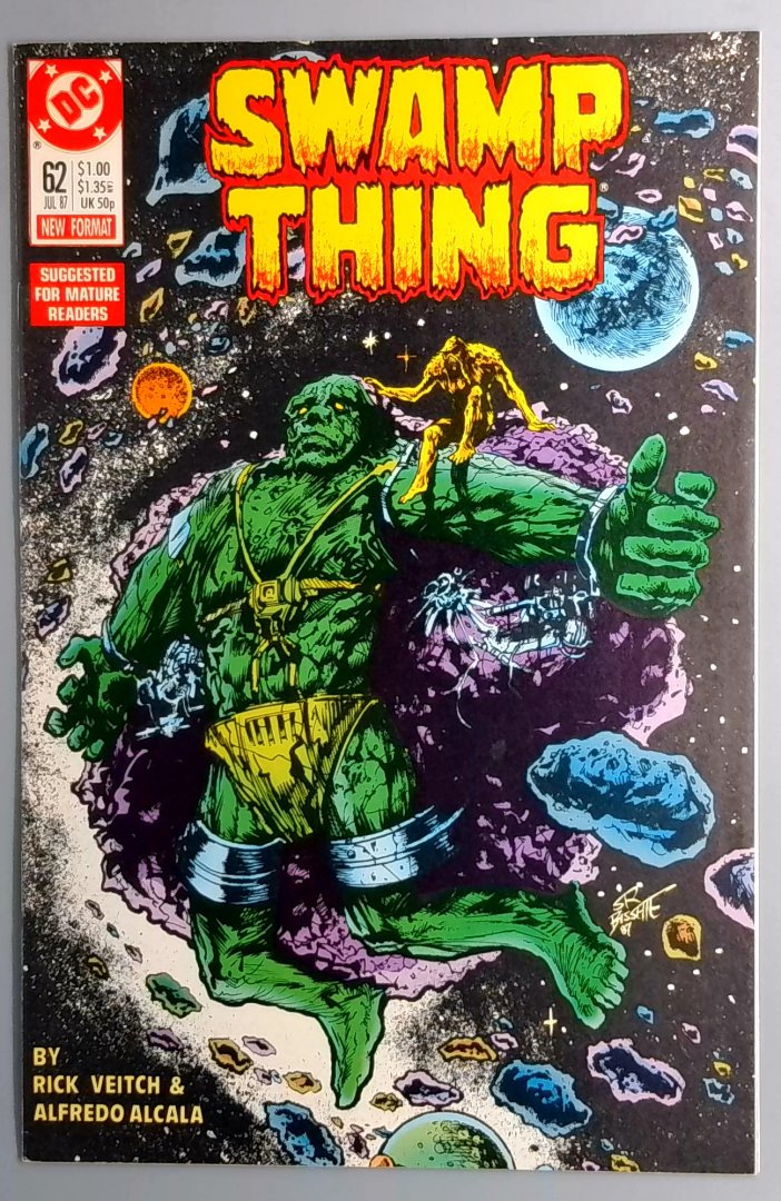 Swamp Thing #62 NM- DC 1987