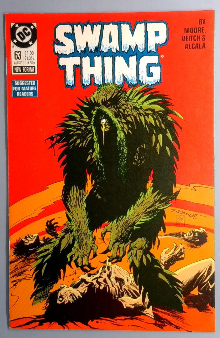 Swamp Thing #63 NM- DC 1987