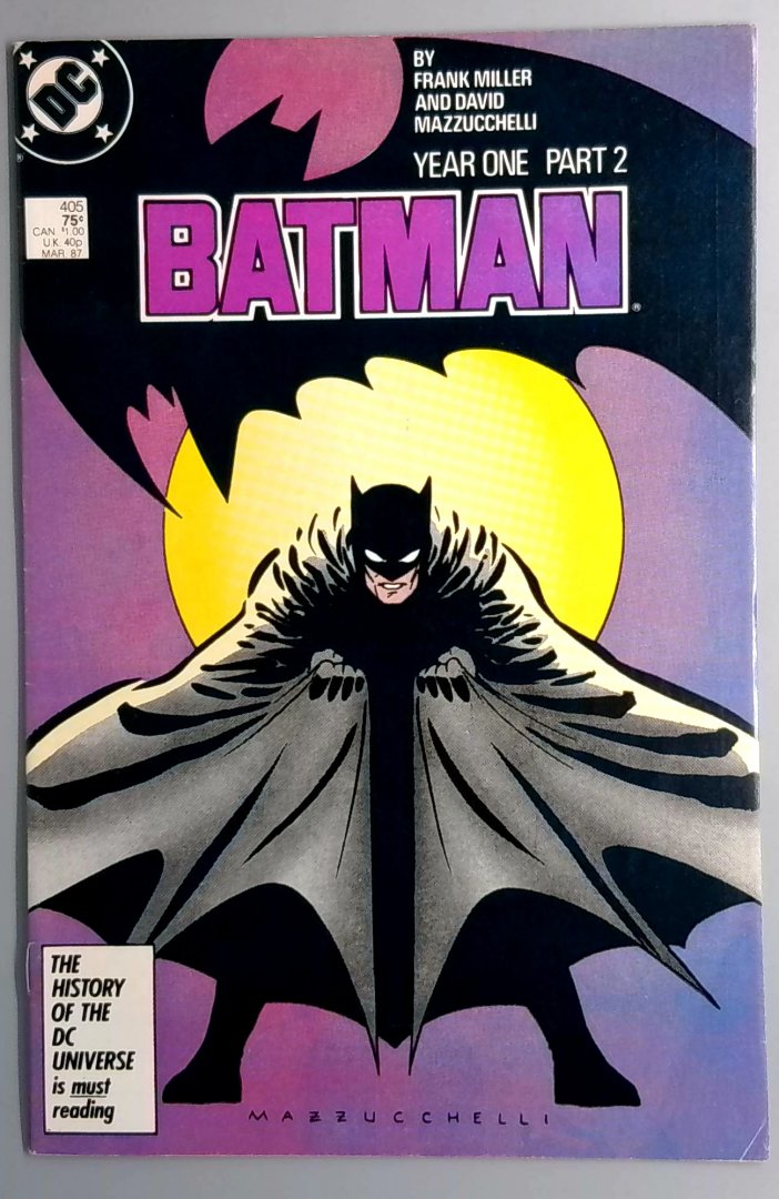 Batman #405 1st Appearance of Carmine Falcone DC 1987