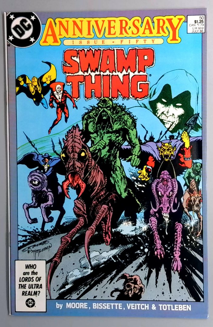 Swamp Thing #50 NM 1st Full Appearance of Justice League Dark DC 1986