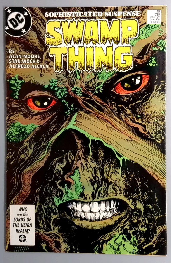 Swamp Thing #49 VF 1st Cameo of the Justice League Dark DC 1986