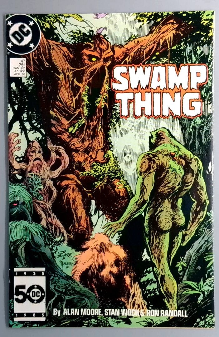 Swamp Thing #47 NM- Man-Thing DC 1986