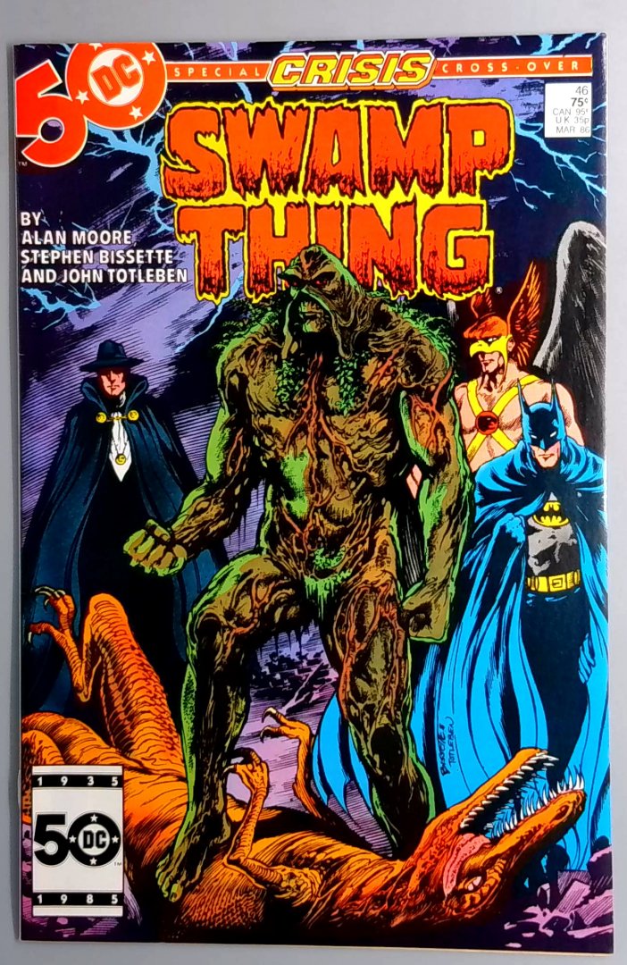 Swamp Thing #46 NM-  DC 1986