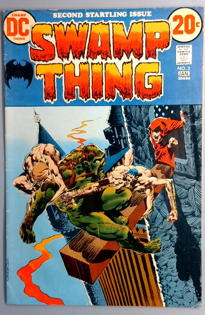 Swamp Thing #2 VG 1st Appearance of Anton Arcane DC 1973