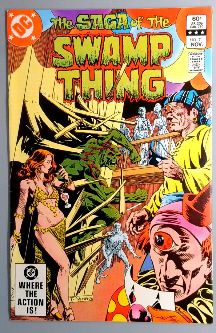 Saga of the Swamp Thing #7 VF DC 1982