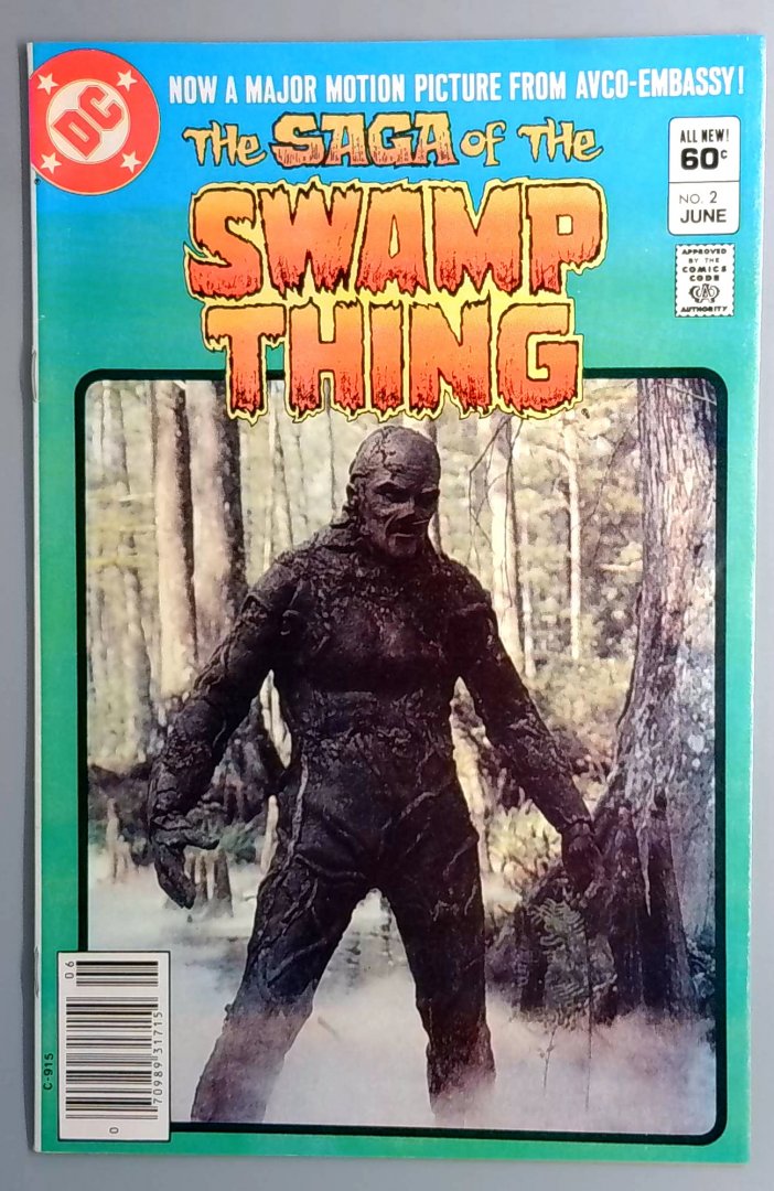 Saga of the Swamp Thing #2 VF/NM Newsstand Edition DC 1982