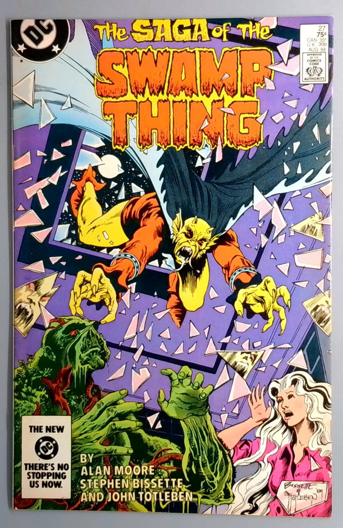 Saga of the Swamp Thing #27 Etrigan DC 1984