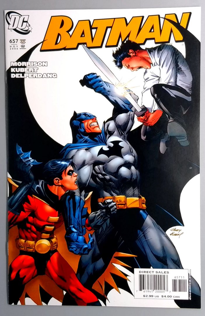 Batman #657 NM 1st Cover Appearance of Damian Wayne DC 2006