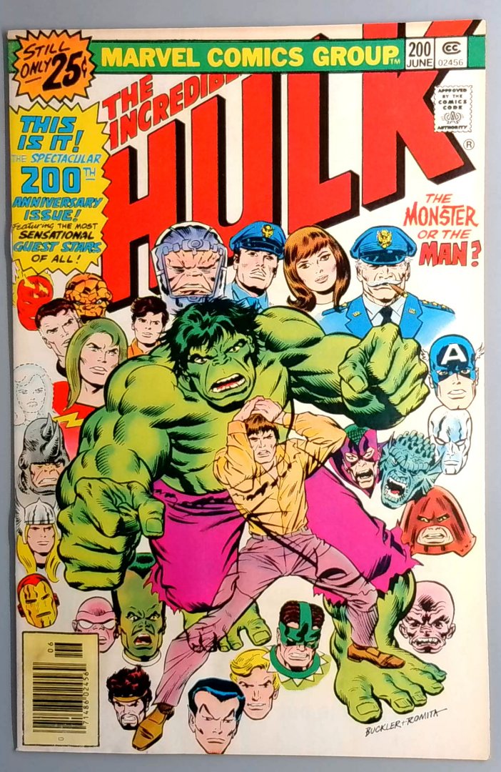 Incredible Hulk #200 FN- 200th Anniversary Issue Marvel 1976