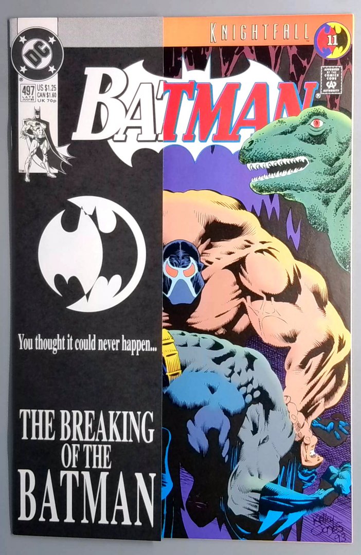 Batman #497 NM- Knightfall Part 11 DC 1993