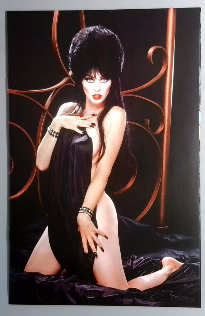 Elvira in Monsterland #4 NM Photo Virgin Cover Dynamite Entertainment 2023