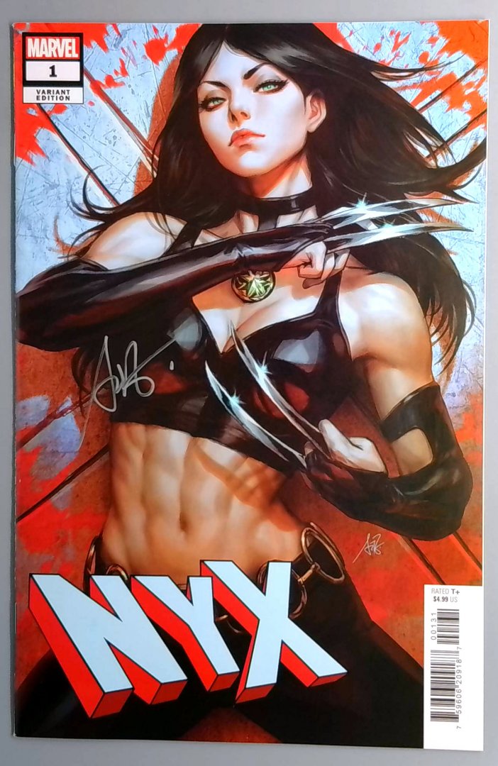 Nyx #1 NM Signed by Artgerm, Marvel 2024