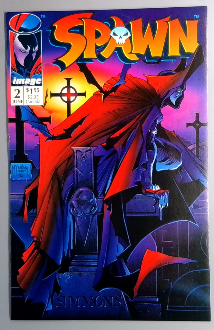 Spawn #2 NM- 1st Violator Image Comics June 1992