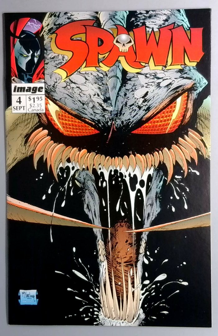 Spawn #4 NM With Coupon Image Comics September 1992