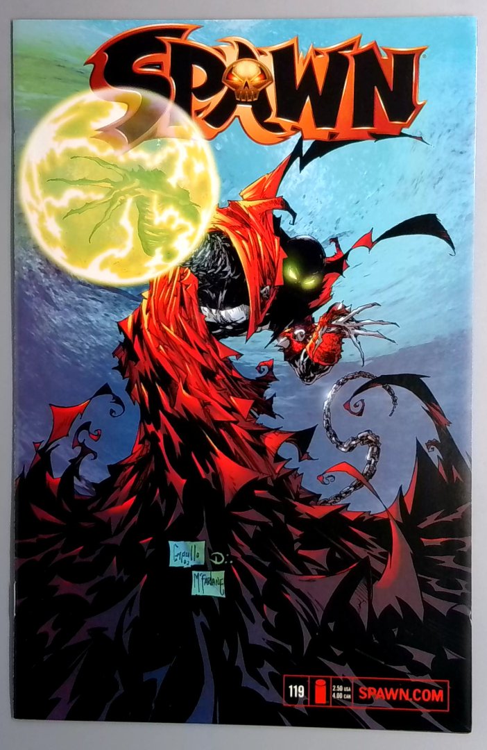 Spawn #119 NM- Cameo of Gunslinger Spawn Image 2002