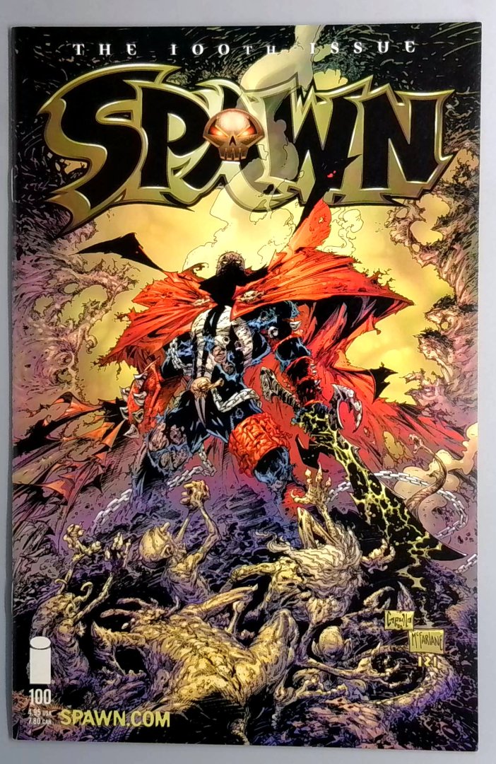 Spawn #100 NM- The 100th Issue, HTF LOW PRINT RUN Image Comics 2000
