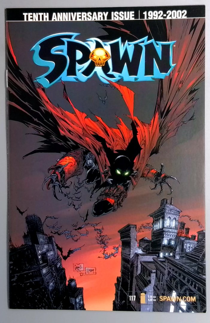 Spawn #117 NM 10th Anniversary Issue Image Comics 2002