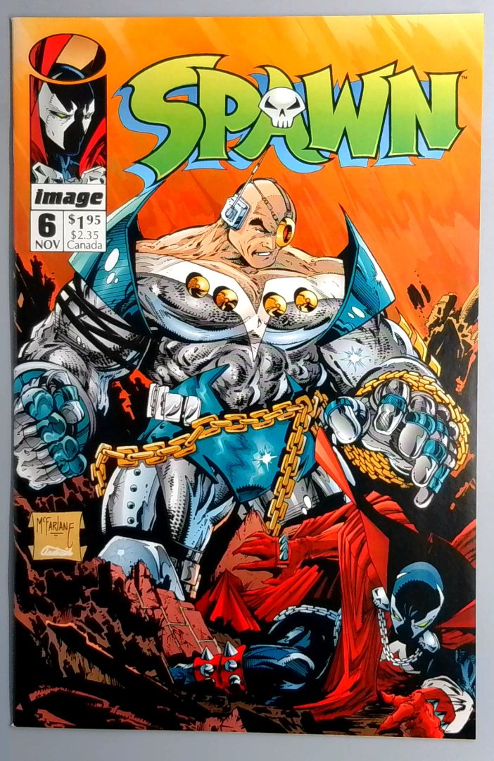 Spawn #6 VF+ 1st Appearance of Tony Twist Image 1992