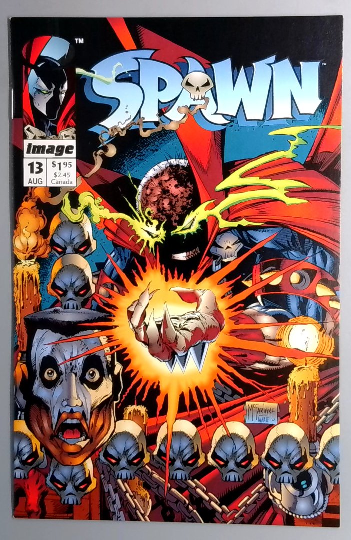 Spawn #13 NM Centerfold Poster by Walter Simonson Image 1993