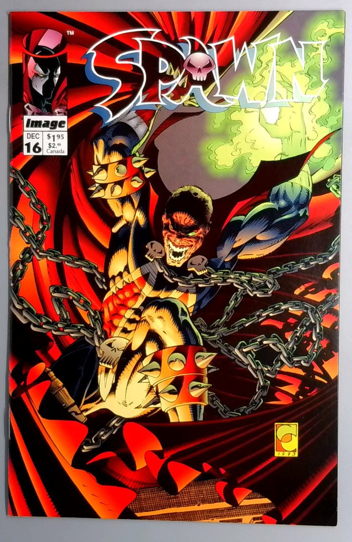 Spawn #16 NM 1st Cameo Appearance of Anti-Spawn Image 1993