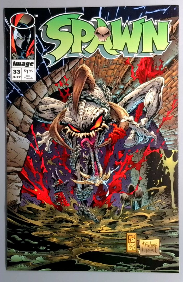 Spawn #33 NM Image Comics July 1995 Todd McFarlane