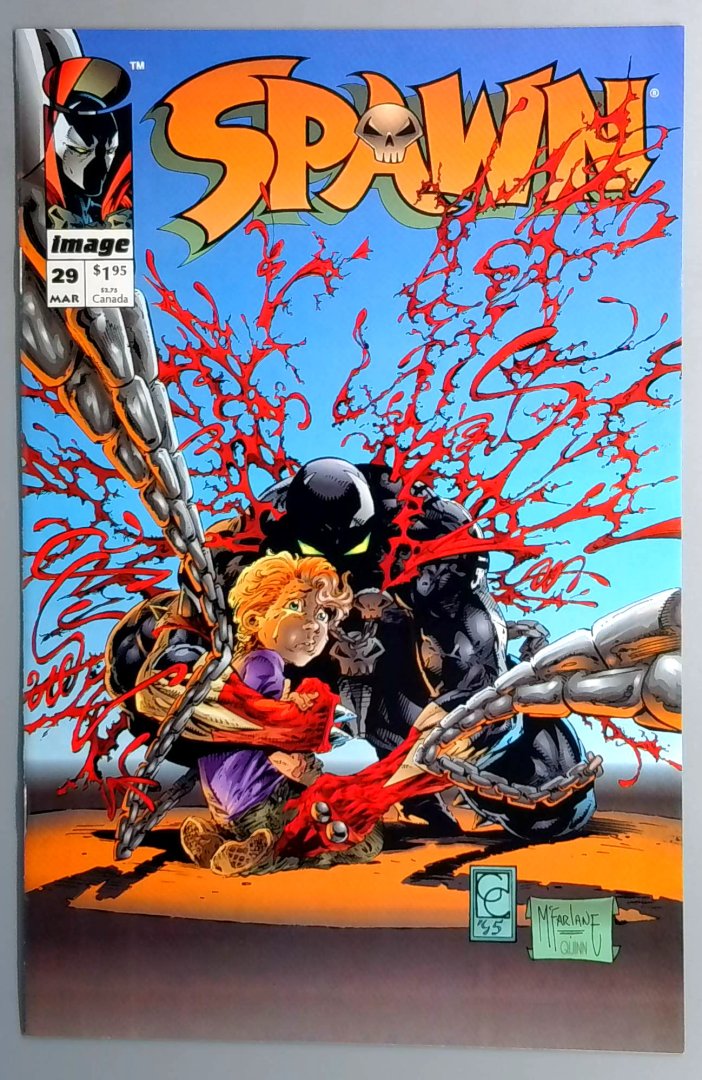 Spawn #29 NM 1st Appearance of Eddie Image 1995