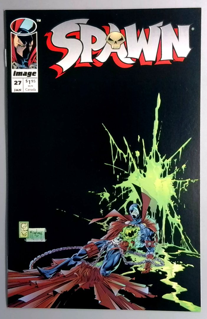 Spawn #27 NM 1st Appearance of the Curse  Image 1995
