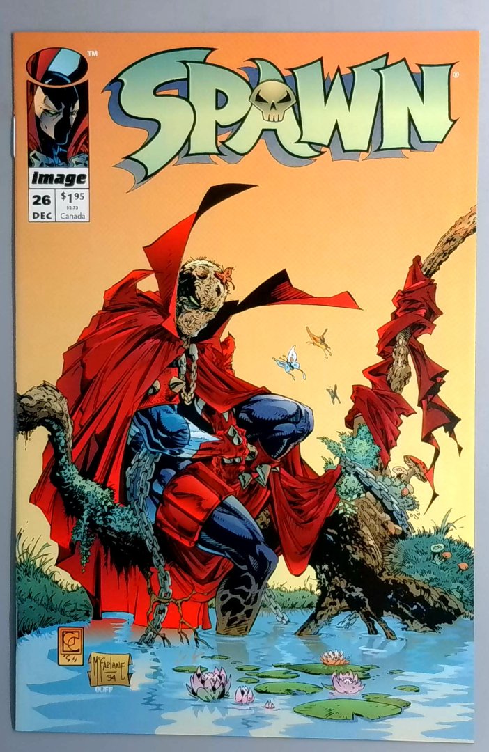 Spawn #26 NM Spawn Poster by Tim Townsend Direct Edition Image 1994