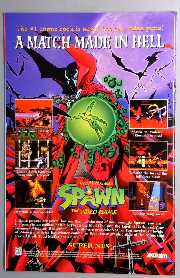 Spawn #37 NM Image 1995 — image 2