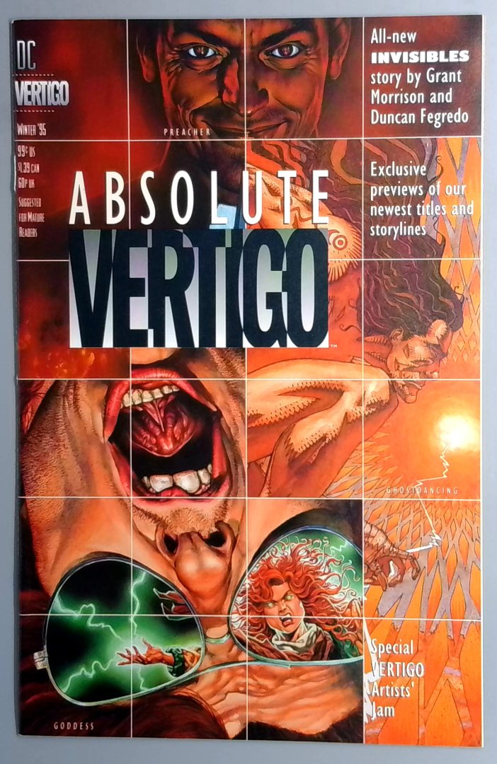 Absolute Vertigo NM Winter 1995 DC Comics Preview