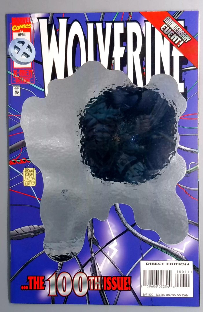 Wolverine #100 NM Marvel Comics 1995 Anniversary Issue