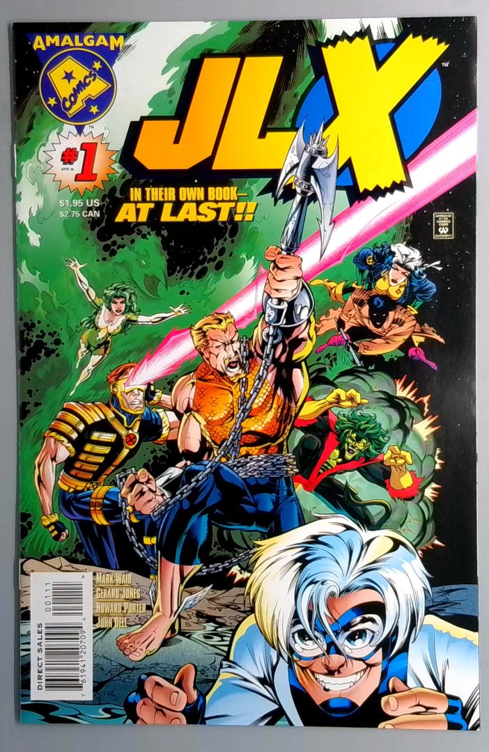 JLX #1 NM Amalgam Comics April 1996