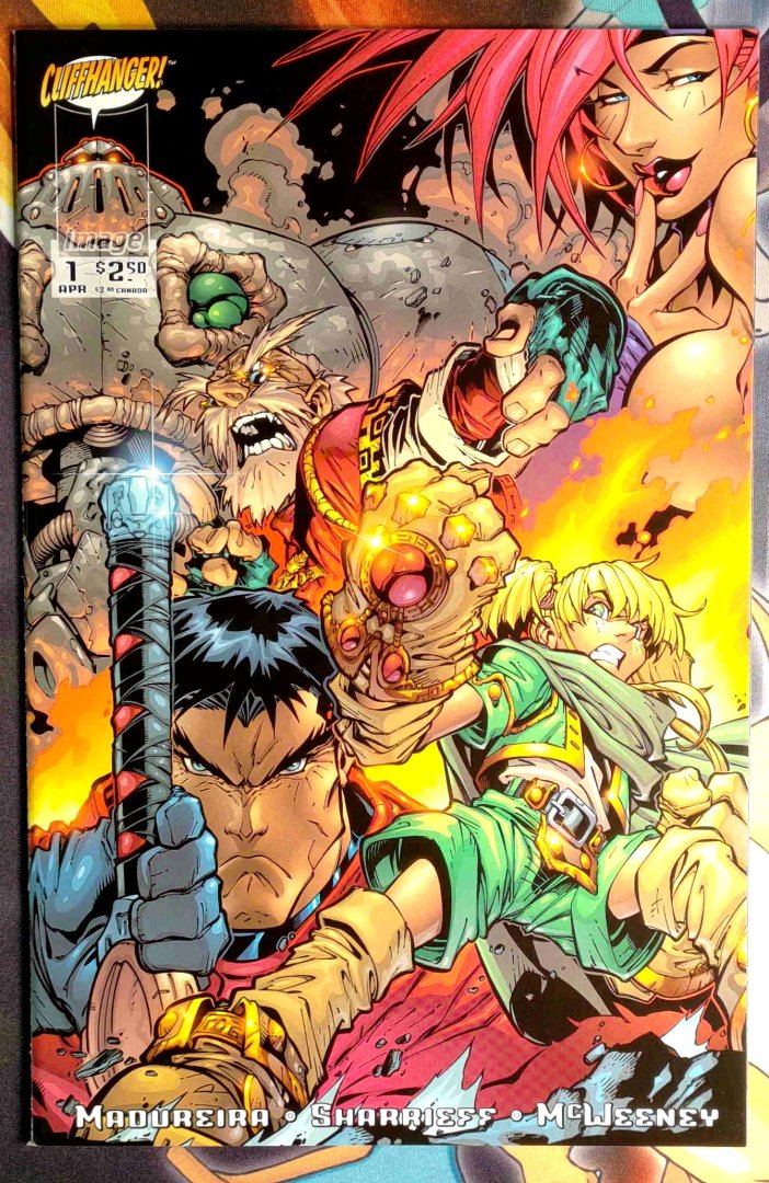 Battle Chasers #1 NM Tom McWeeney Image 1998