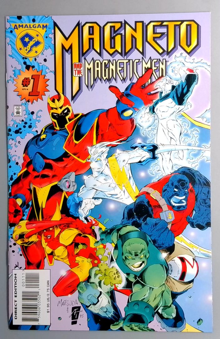 Magneto and the Magnetic Men #1 NM Amalgam Comics 1996
