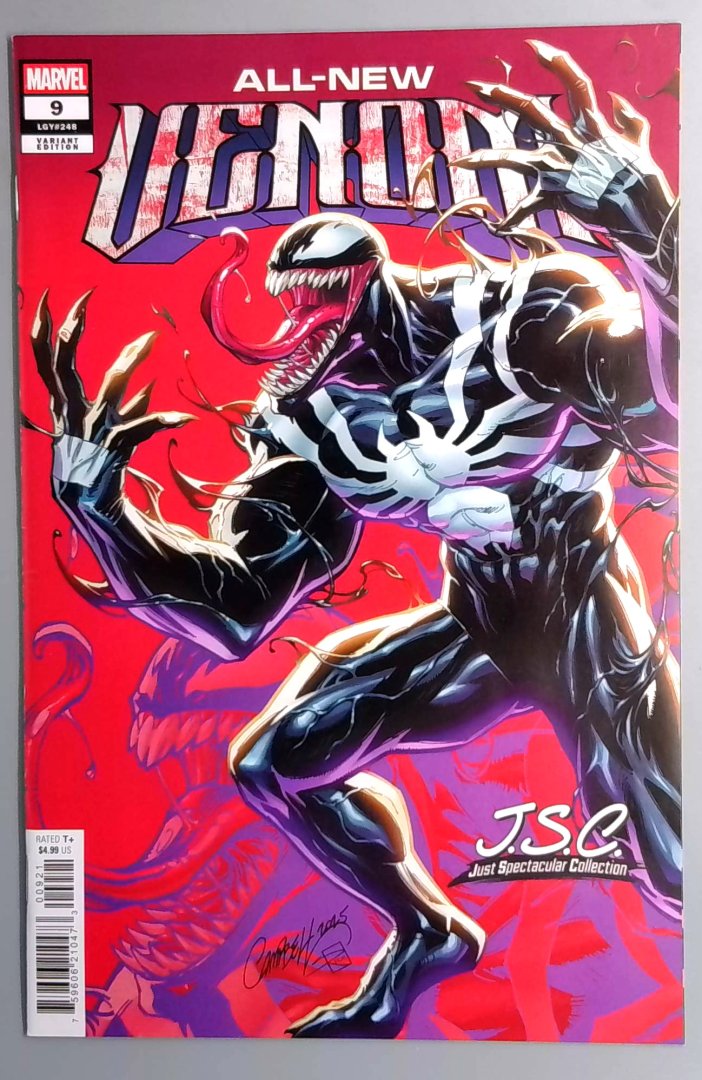 All-New Venom #9 NM- J. Scott Campbell Variant Edition Marvel Comic