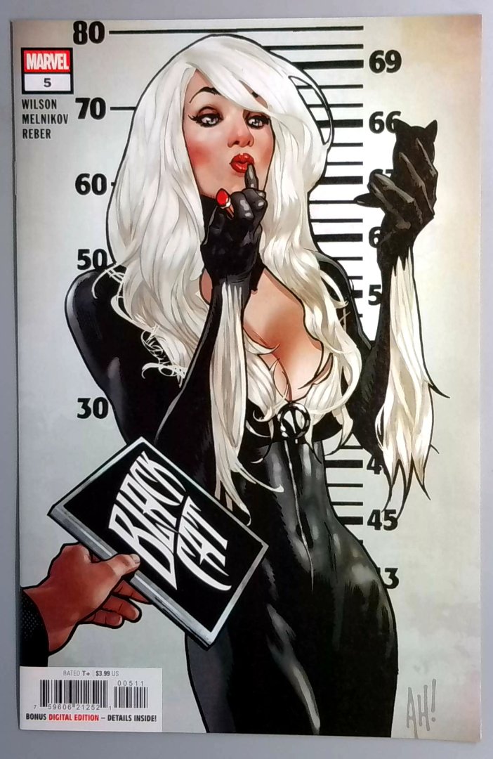 Black Cat #5 NM- Marvel Comics Adam Hughes Cover