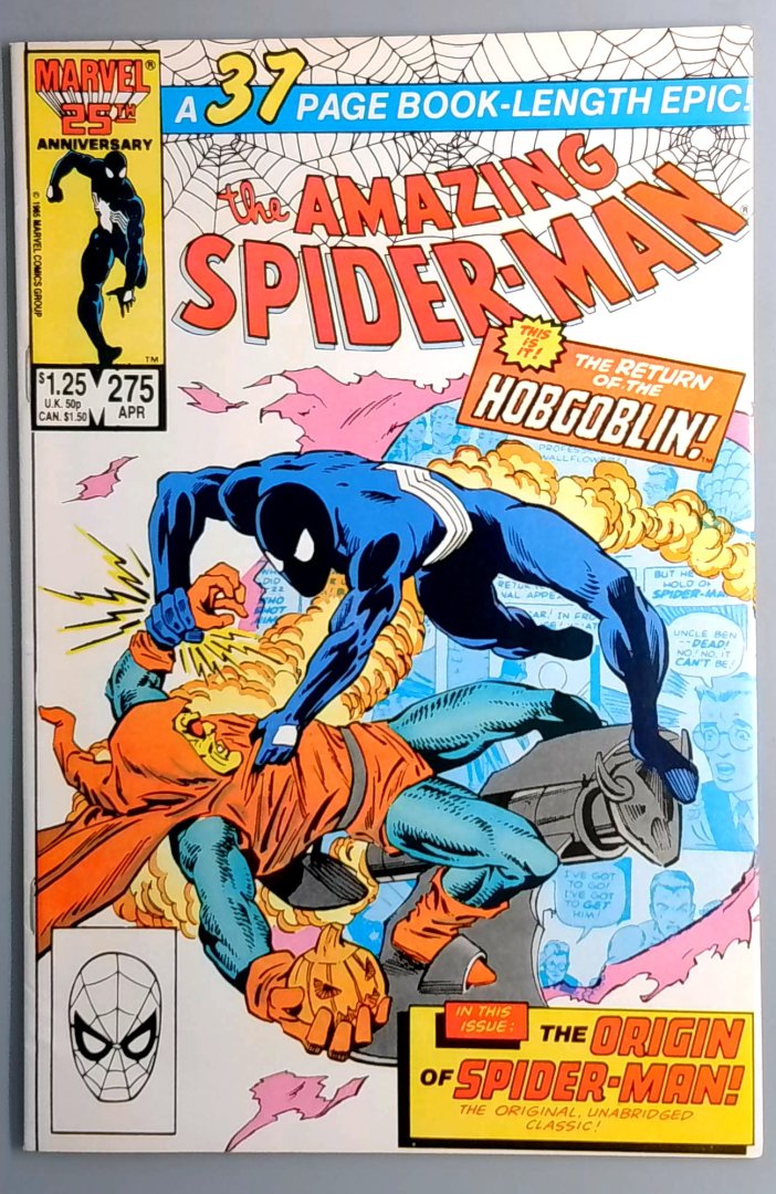 Amazing Spider-Man #275 VF Double Size/Hobgoblin Marvel 1986
