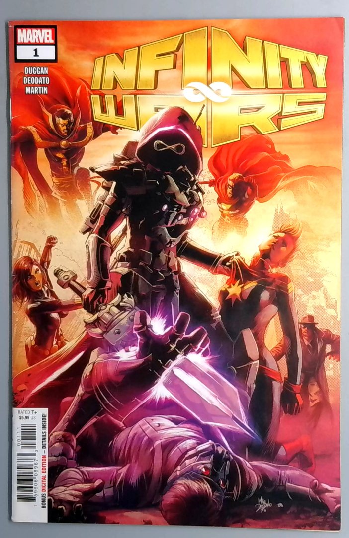 Infinity Wars #1 VF Walm Walmart 3-Pack Cover Marvel 2018