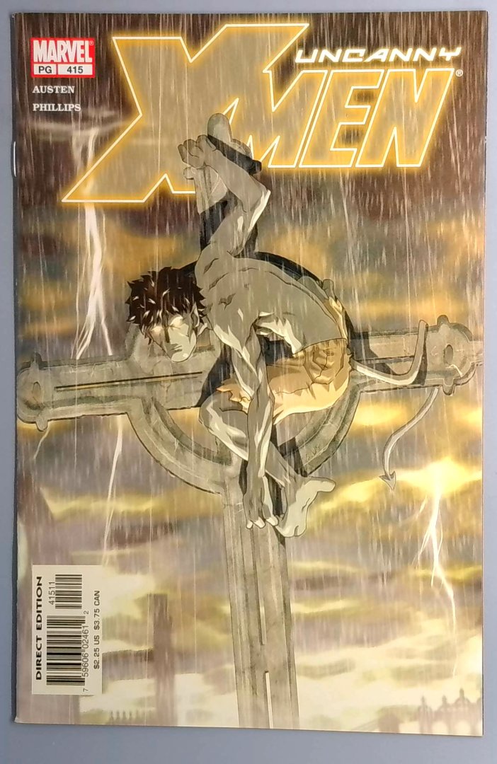 Uncanny X-Men #415 Iceman Mutation Marvel 2003
