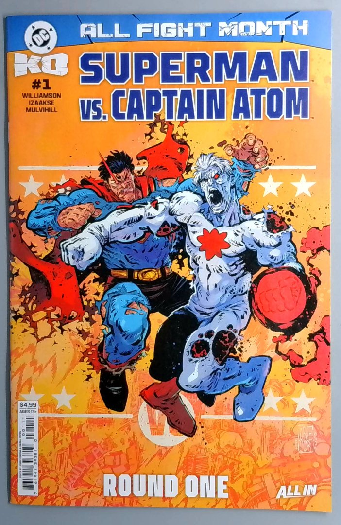 Superman vs. Captain Atom #1 NM All Fight Month Round One DC Comics