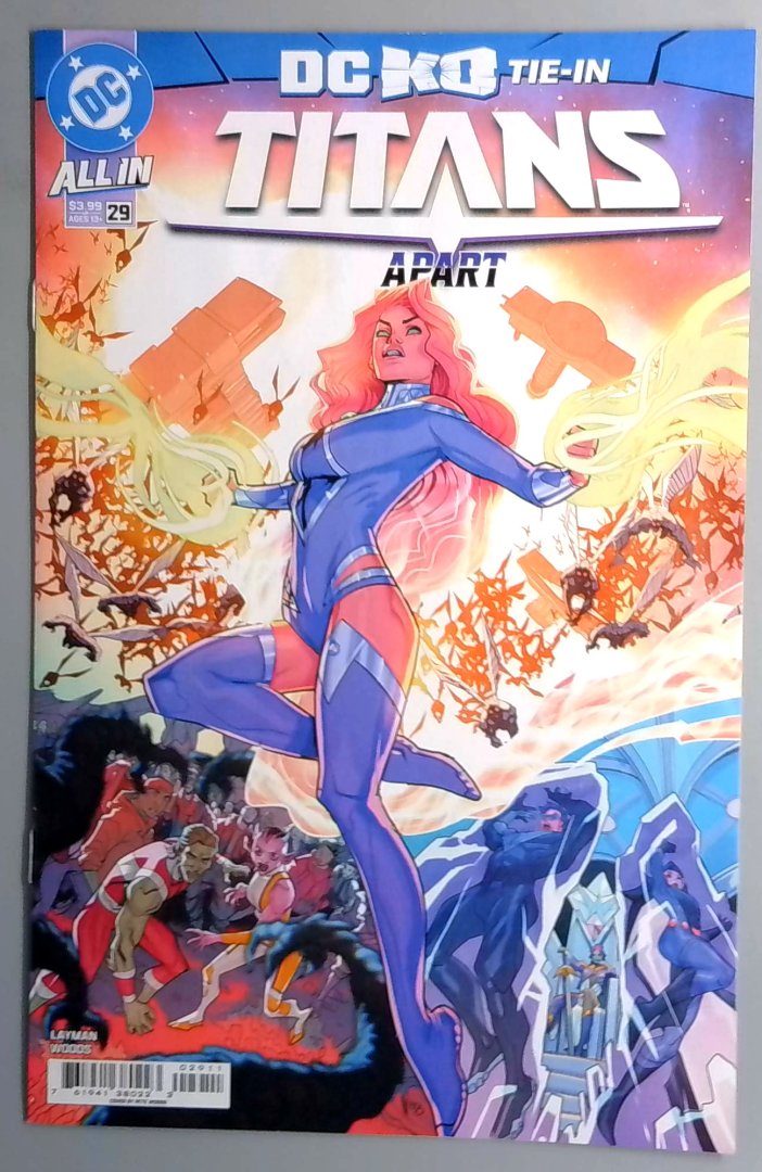 Titans #29 NM- Titans Apart DC K.O. Tie-In DC Comics