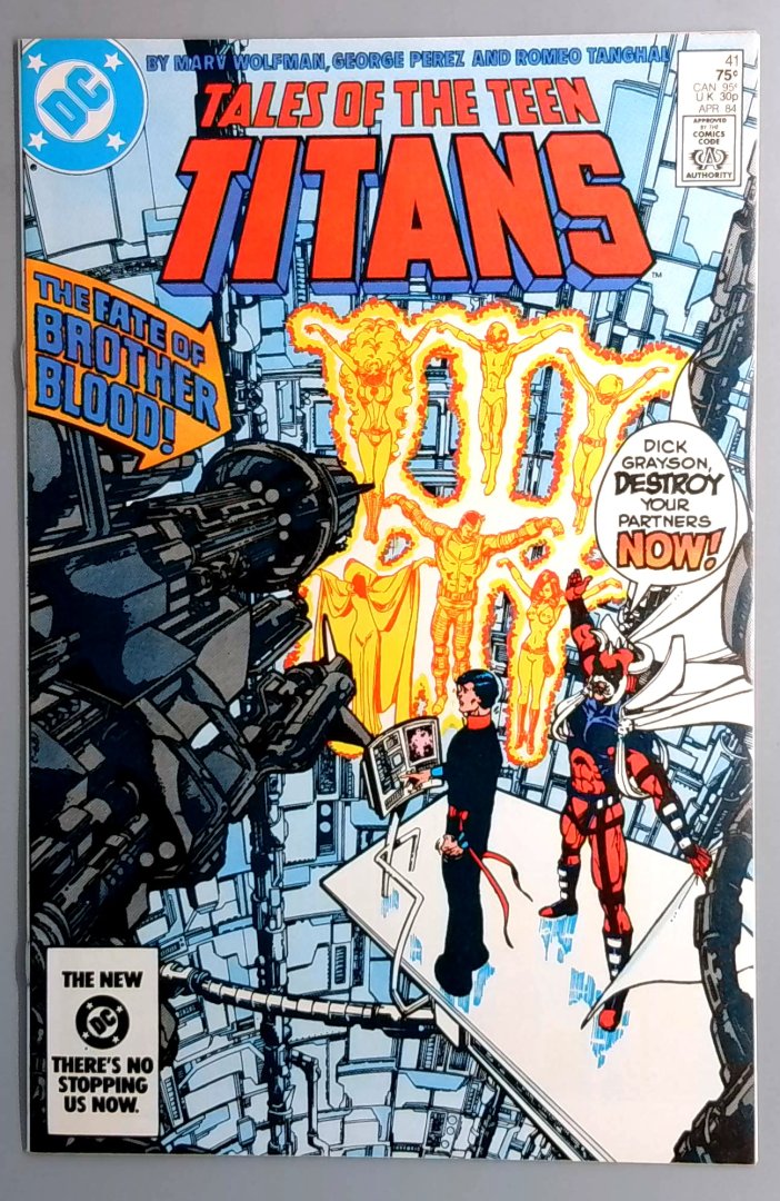 Tales of the Teen Titans #41 NM The Fate of Brother Blood DC Comics 1984